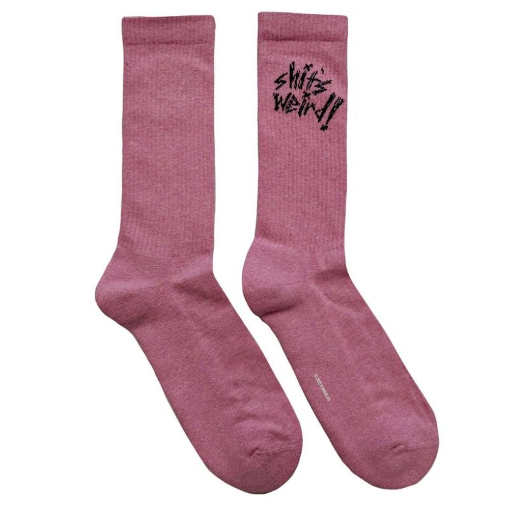 Yungblud Unisex Adult Weird! Socks / Pink